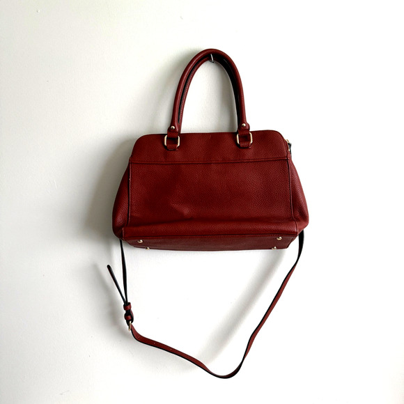 Urban Expressions Brown Large Crossbody Shoulder Satchel Handbag Purse - Picture 2 of 16